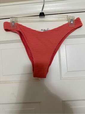 Lululemon Smocked Mid-Rise Skimpy-Fit Swim Bikini Bottoms - 8